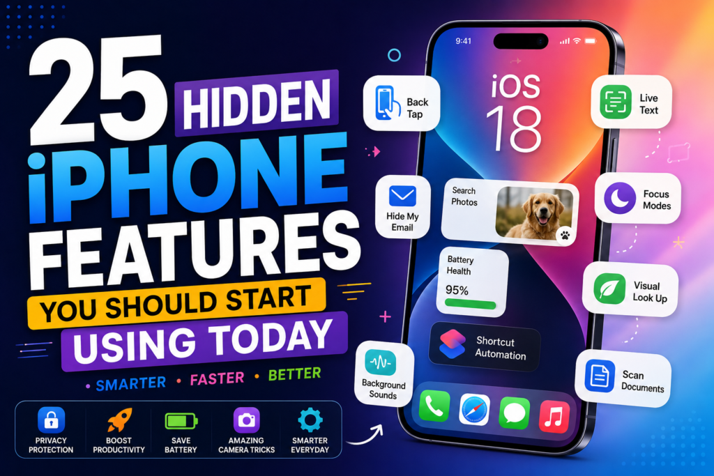 25 hidden iPhone features you need