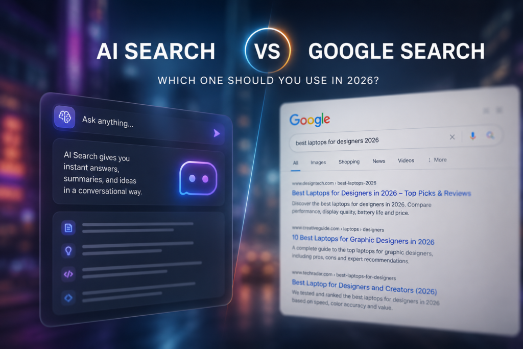 AI Search vs Google Search