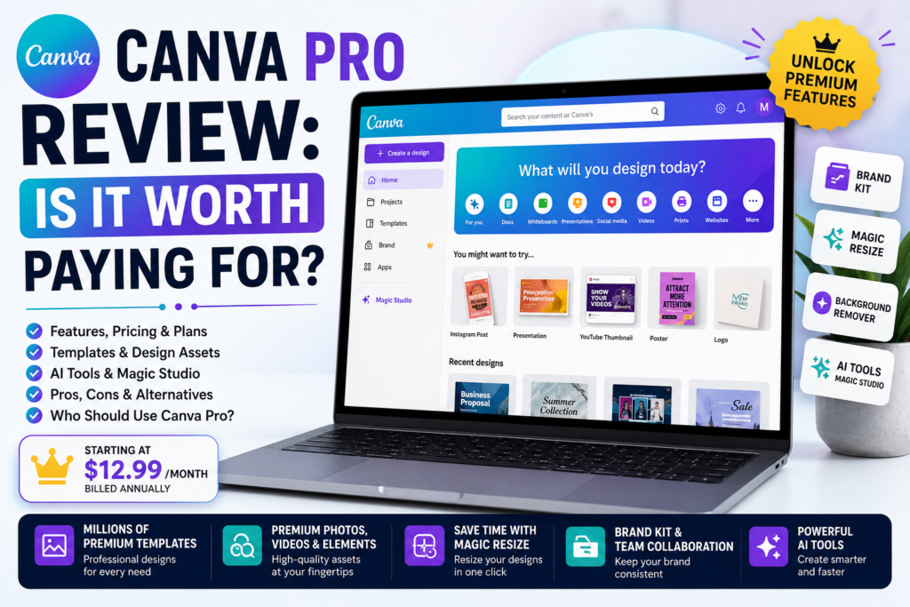 Canva Pro review is it worth it