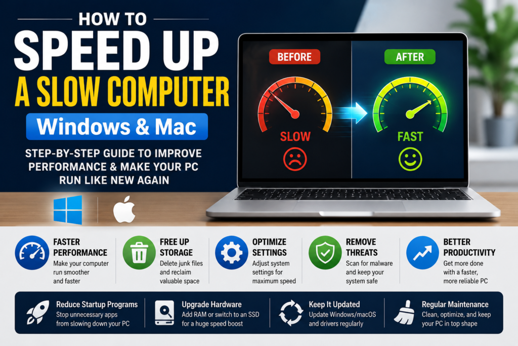 How to Speed Up a Slow Computer