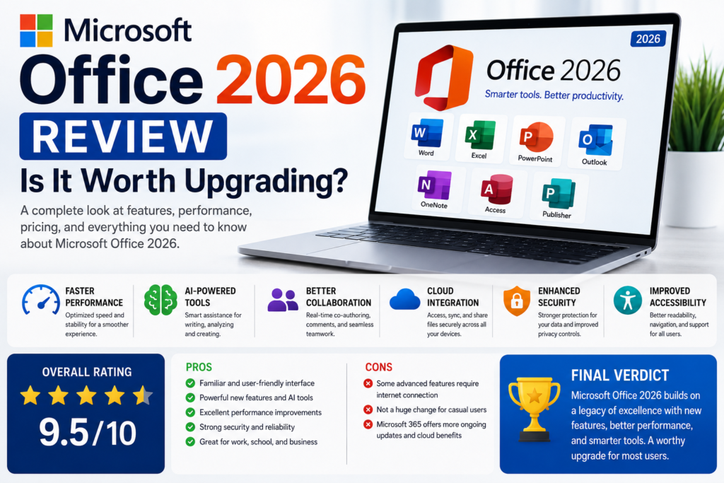 Microsoft Office 2026 review guide