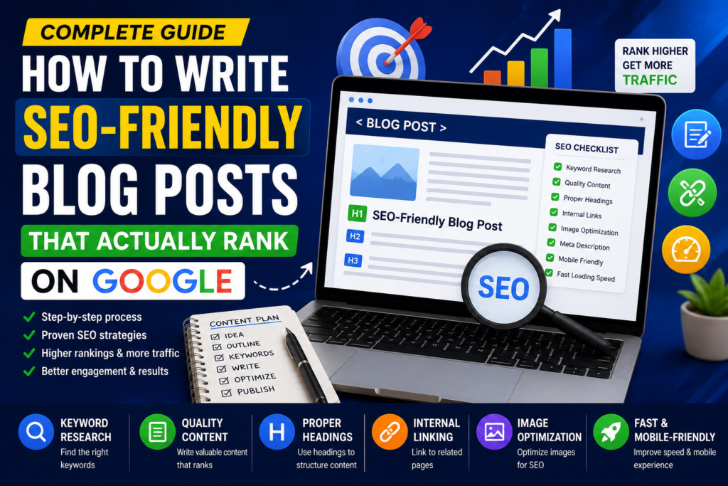 SEO-Friendly Blog Posts That Actually Rank on Google