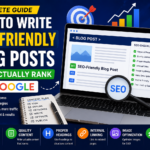 SEO-Friendly Blog Posts That Actually Rank on Google