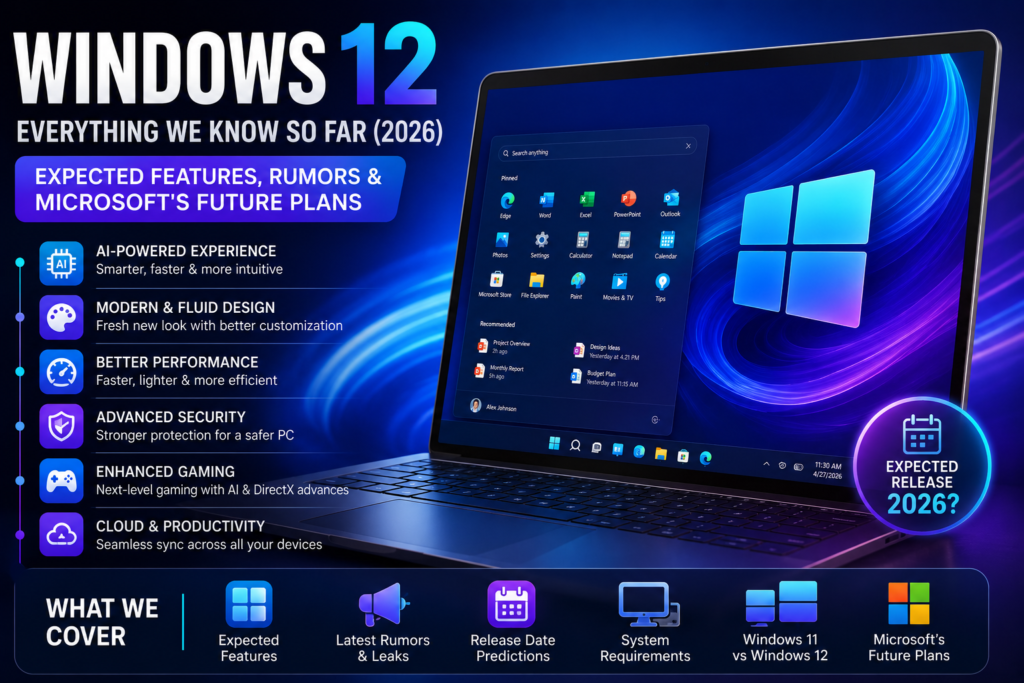 Windows 12 what's coming in 2026