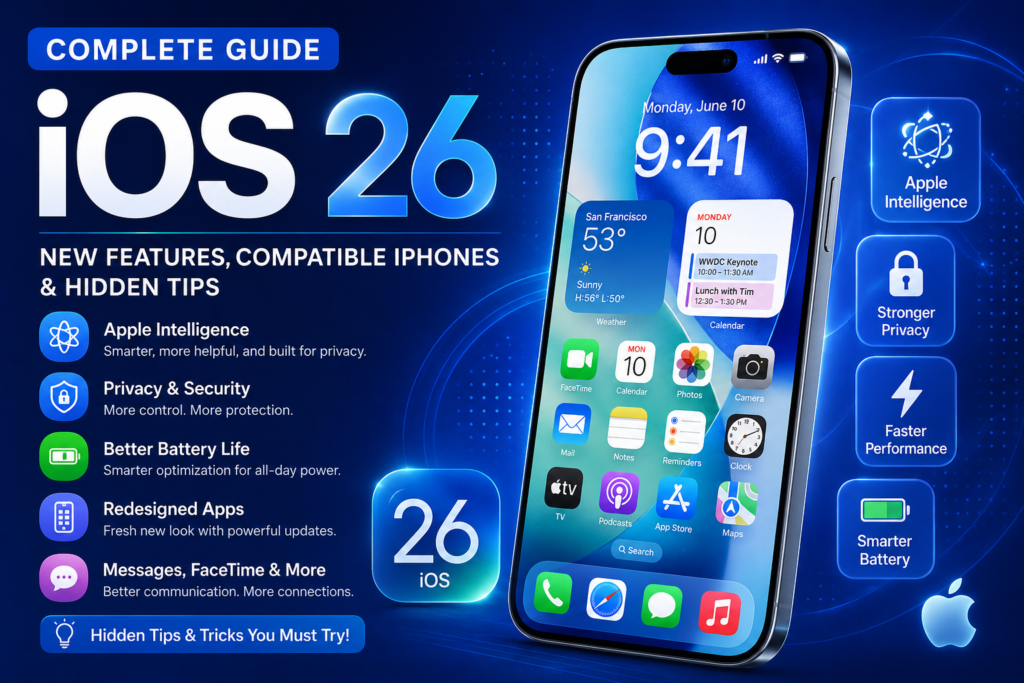 iOS 26 New Features